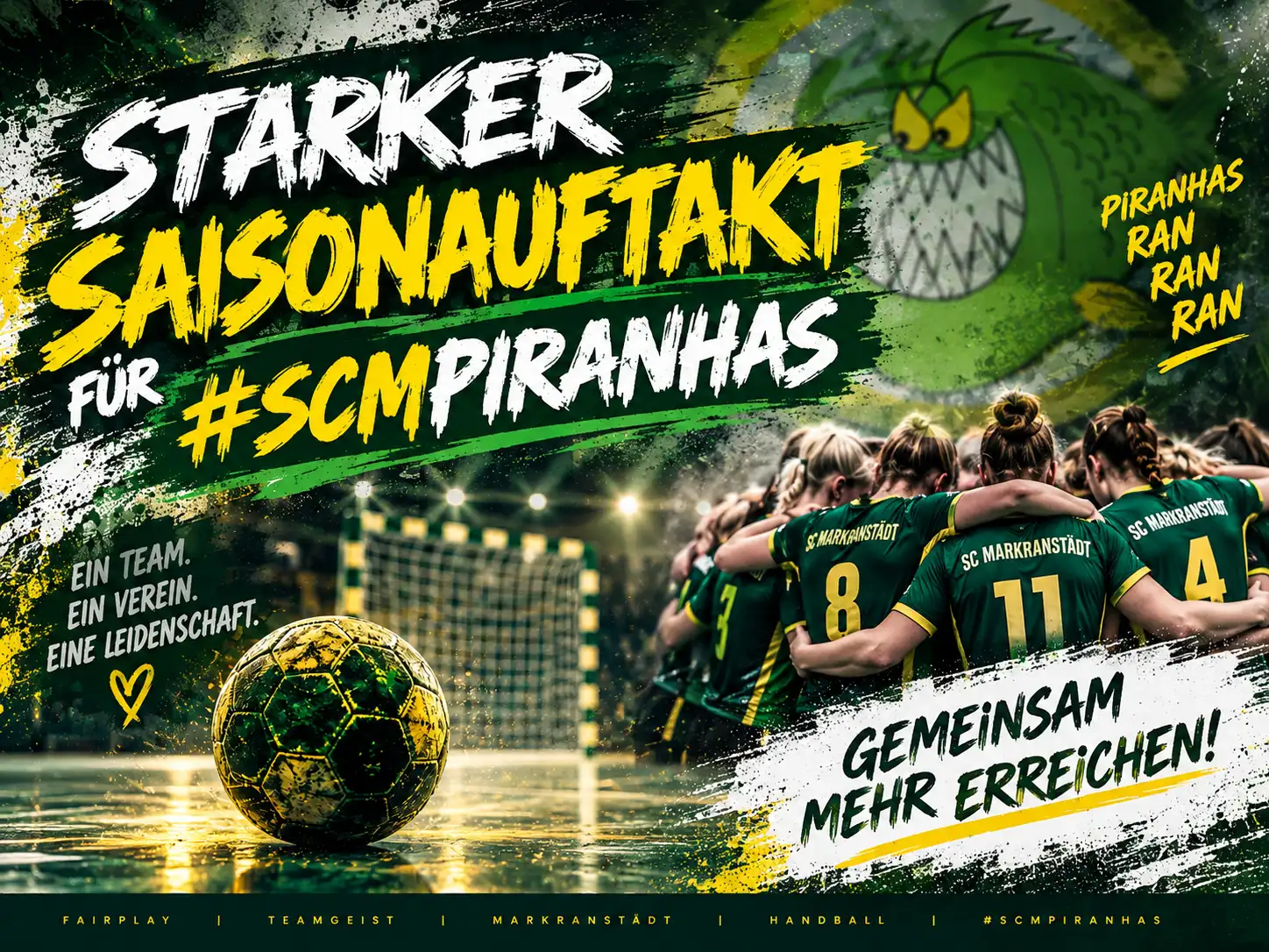 Starker Saisonauftakt für #scmpiranhas ...